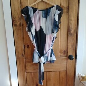 Banana Republic Sheer Blouse - Medium